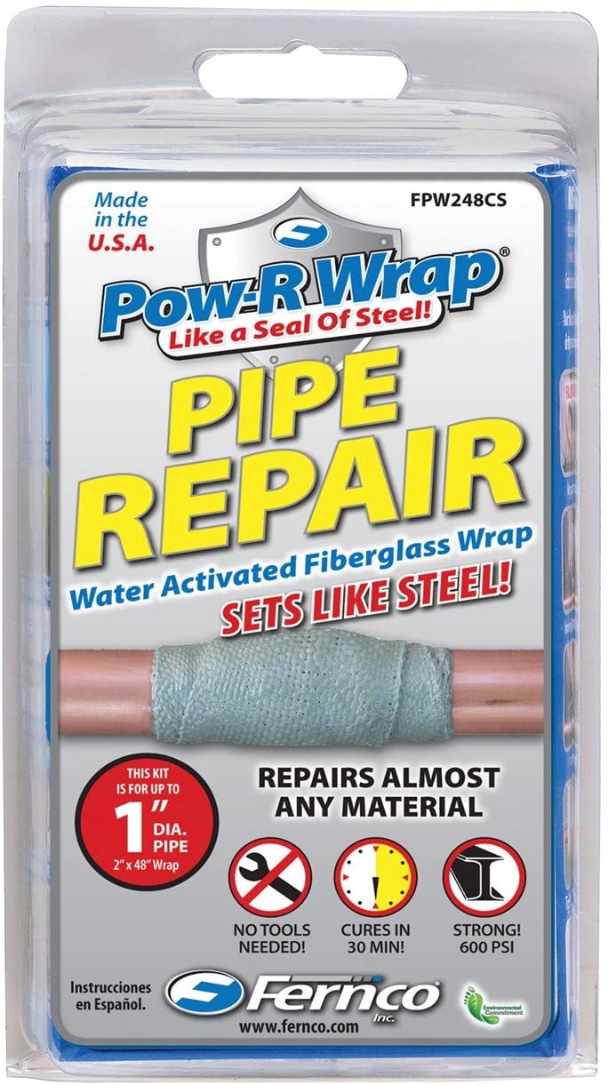 FERNCO INC FPW248CS WATER ACTIVATED FIBERGLASS REPAIR WRAP 2 X 48