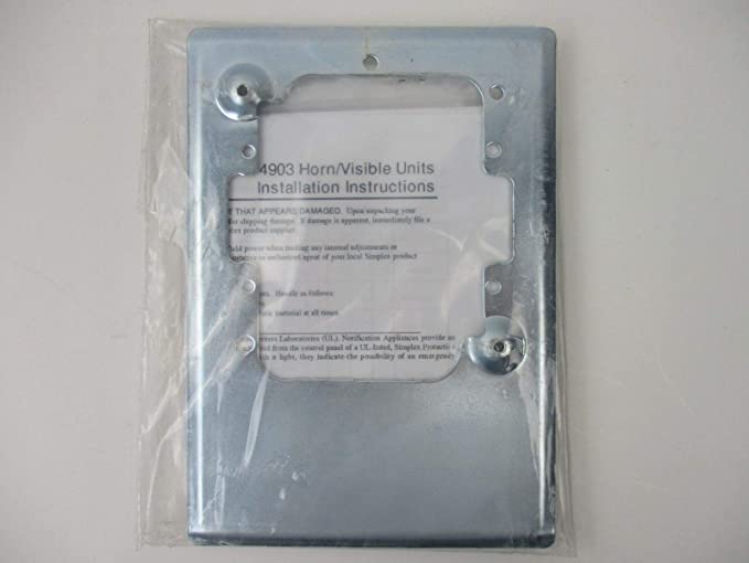 Simplex 4905-9939 - A/V Adapter Plate