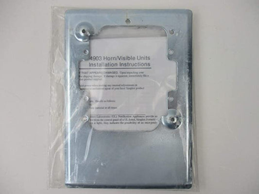 Simplex 4905-9939 - A/V Adapter Plate