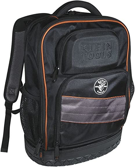 TRANE HLD00571 Tradesman Pro 55456BPL Backpack / Tool Bag, 25 Pockets, 1-Inch Laptop Pocket