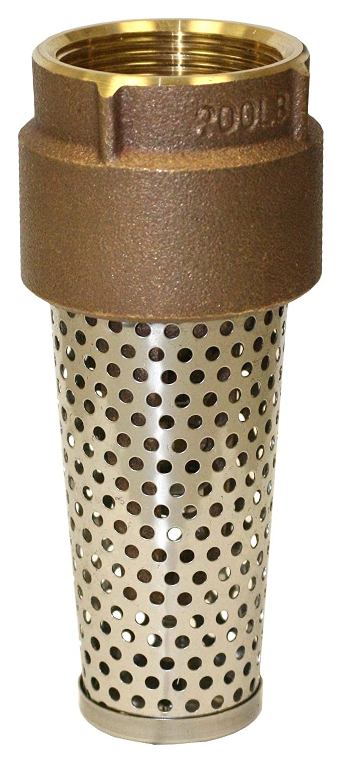 MERRILL MFG FVANL125 LFFV125 BRONZE FOOT VALVE 1-14 LEAD-FREE