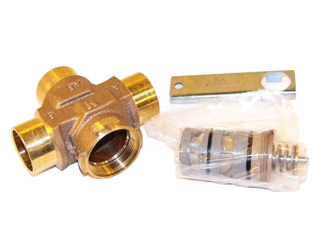 AO Smith VCZMS6100 1" Sweat Three Way MixingDiverting Zone Valve Bod