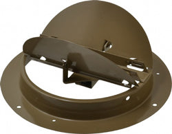 Dryman 1800006 800-D 06" CEILING DIFFUSER BUTTERFLY DAMPER BROWN (10CS)