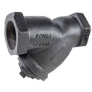 Soval 860-030T 3" Cast Iron Threaded Wye Strainer