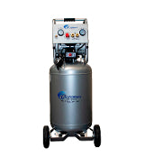 California Air Tools 20020AD-22060 Ultra Quiet & Oil-Free 2.0 Hp. 20.0 Gal. Steel Tank w/Auto Drain 220 V 60 Hz