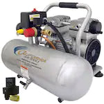 California Air Tools 2010ALFCAD Ultra Quiet & Oil-Free 1.0 Hp, 2.0 Gal. Aluminum Tank