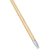 Alliance THM60  15/16"x72" Broom Handle,Threaded metal tip on hard wood handle