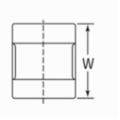 International Comfort Products 3616 BLKFIT 2-1/2 X 3/4 HEX BUSHING