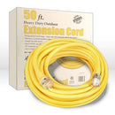 Coleman Cable 02688 Coleman Lighted End Extension Cord,10/3 SJTW,L 50'