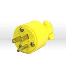 Coleman Cable 4867-BOX04867 Southwire Replacement Plugs, Nema 5-15P,Amps 15,Voltage 125 VAC,Yellow,Vinyl Male Plug