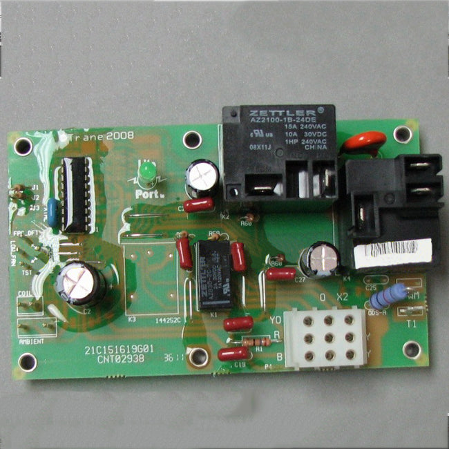 TRANE CNT02938 Heat Pump Defrost Control Board, 24V, 5