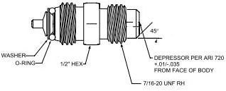 International Comfort Products 1173177 410A VALVE CORE