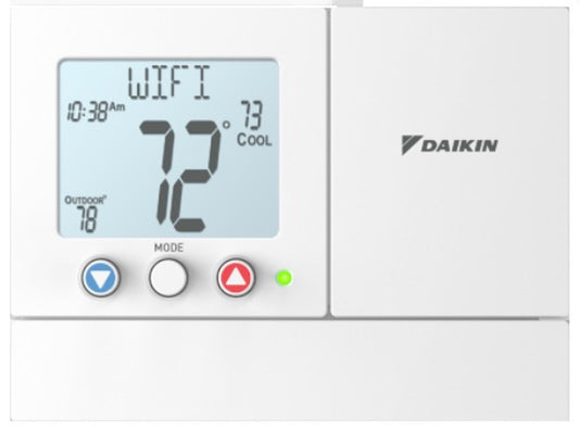 Daikin D4272C 4h/2c Commercial 7day Programmable Wi-Fi Capable Hum/dehum thermostat