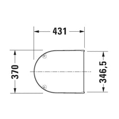 Emerson 032207 011-3303-00 WHI 4.5'LH;STLTUB 54X30X15 WHITE