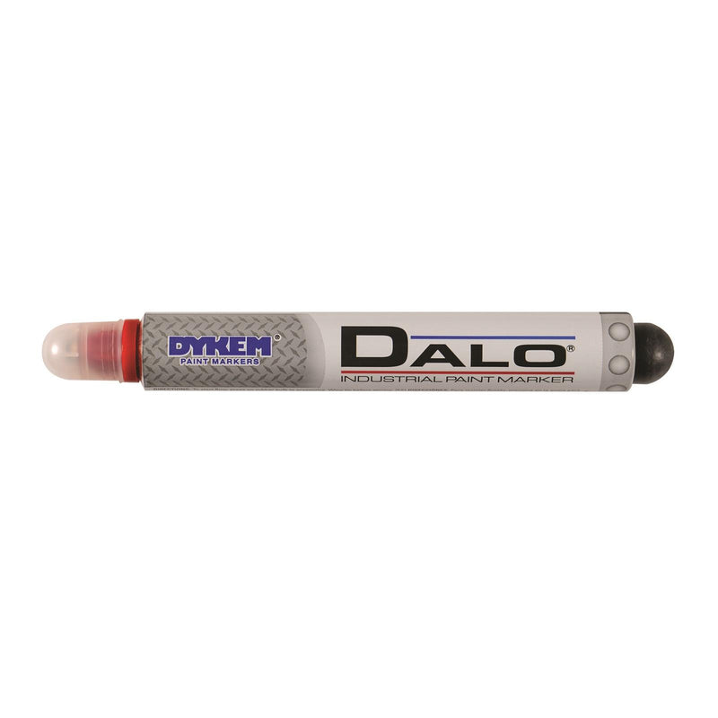 Dykem 26023 ITW  DALO Industrial Steel Tip Paint Marker,Red,Med Tip