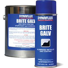 Dynaflux 305-16  Brite Galv Aluminized Zinc Coating,16 oz