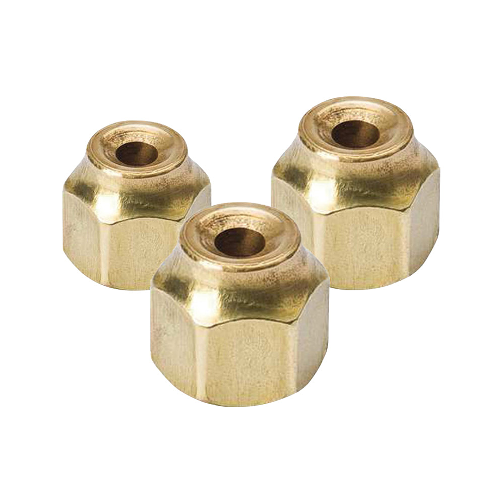 Mueller Industries A05157 Flare Nut, 45 deg, 0.625 in, Female, Brass, 700 psi, SAE