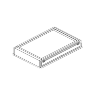 Mcdaniel Metals DPHFRA External Horizontal Filter Rack