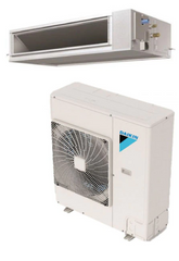 Daikin 24,000 BTU SkyAir Concealed Duct Mini-Split Heat Pump System - 16.5 SEER