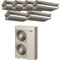 Daikin 48000 BTU 6 Zone Concealed Duct Mini-Split Heat Pump System - 19 SEER  (9K+9K+9K+9K+12K+12K)