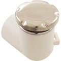 Hydrabaths FACS-17 A/C Knob Assembly, Futura, Scallop, Chrome