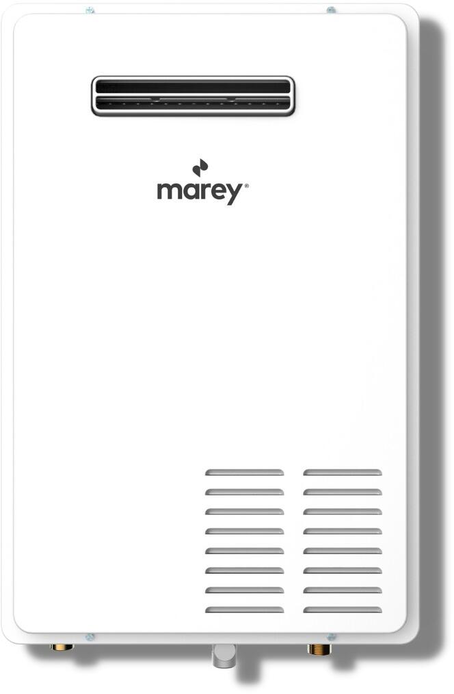 Marey GA26ONG 8.8 GPM, 180,000 BTUs, Whole House solution, Outdoor Natural Gas Tankless Water Heater