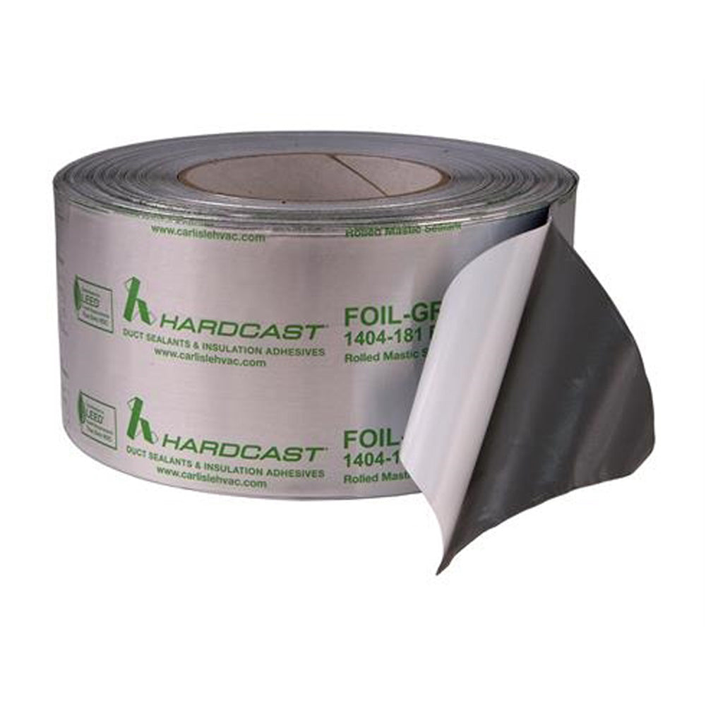 Hardcast Inc 325803-HC Sealing Tape, Foilgrip, 2 in WD, 100 ft LG