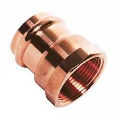 Legend Valve 450-705P Pipe Adapter, 1 in, Press x FNPT, 200 psi, Wrot Copper