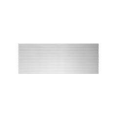 Reliable Metal Products, Inc AGK01WB Grill, Architectural, Alum, White Enamel