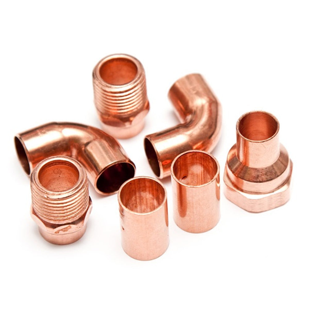 Goodman CFW02728 Pipe Elbow, Long, 90 deg, 0.75 in, Copper