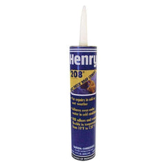 HENRY PRATT CO HE208004 Adhesive Sealant, Wet Patch Leak Repair Roof Cement, 11 oz