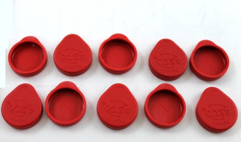 ASCO 258-850 Red Hat Clips (10 Pack)