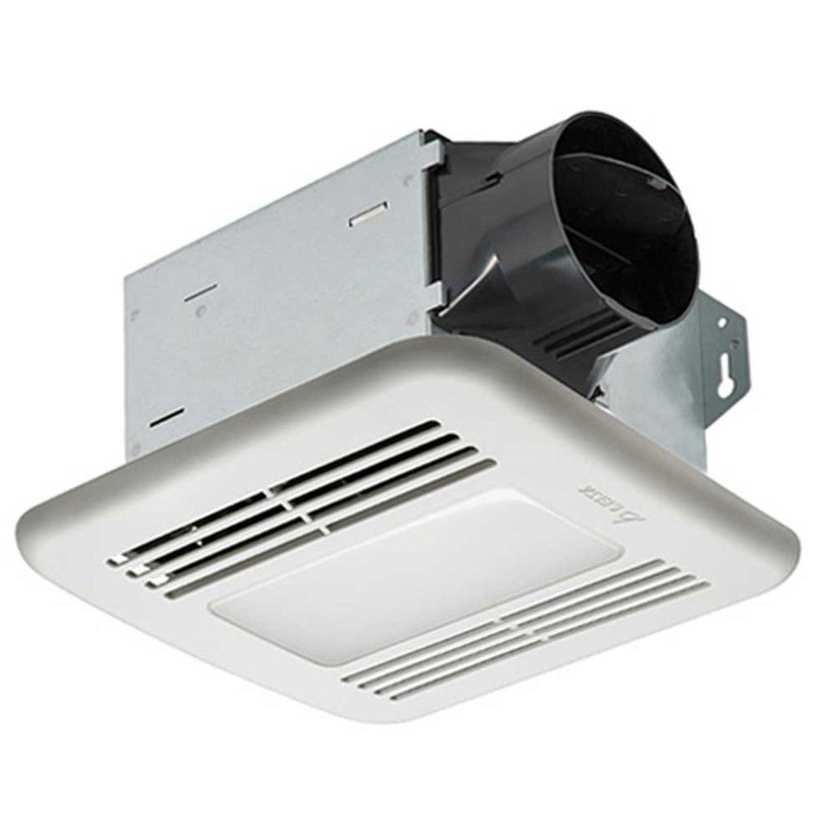 Delta Breez Integrity ITG50HLED 50 CFM Exhaust Bath Fan/Dimmable LED Light, and Fixed Humidity Sensor