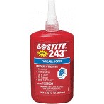 Loctite LOC13295051329505  Threadlocker,Primerless 243,250mL Bottle,Blue