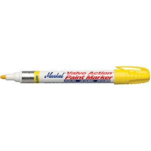 Markal 96820  Valve Action Liquid Paint Markers,White