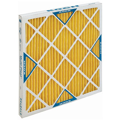 Koch 102-091-003 – 12x25x1 Extended Surface Pleated Air Filter, MERV 11 (12 pcs)