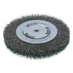 Osborn 99015  CRIMPED WIRE WHEEL-MEDIUM FACE (6" ODx.014" STEELx2" AH){Clamshell}