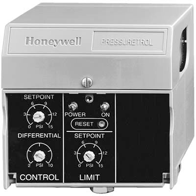 Honeywell P7911C1002 - 0-15# On/Off Pressurectrl 120V