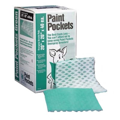 108×36 High-Capacity Green Paint Pocket Filter – Koch 544-036-108 (6 pcs)