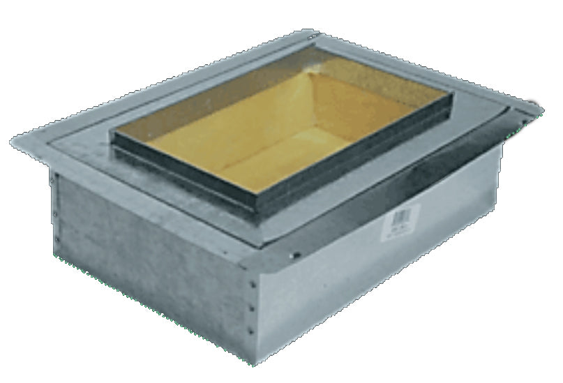 Mitchell Metal Products Inc 535R6128 Duct Box, Register, 8 in Dia, 6 in WD, 4 in HT, 12 in LG, R6