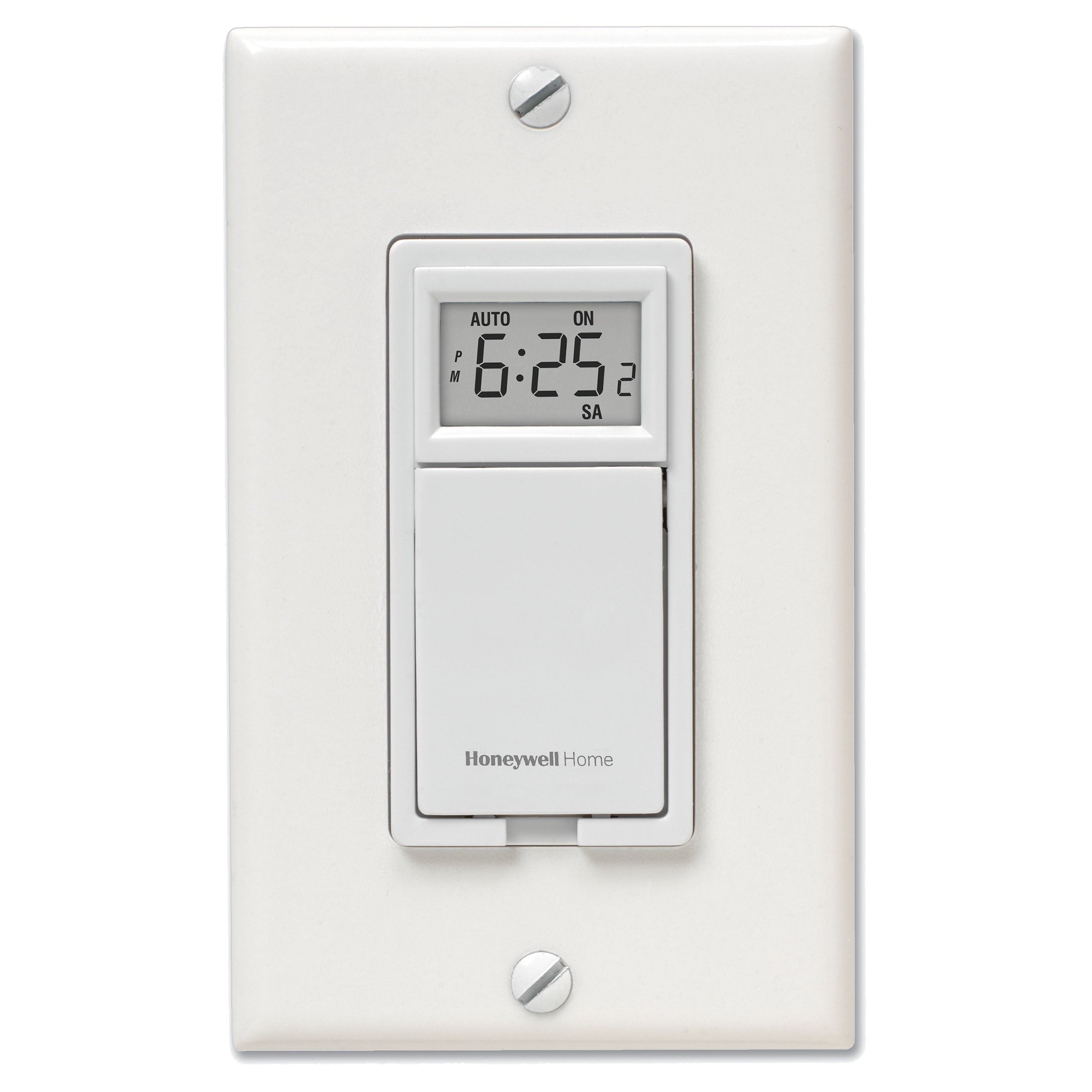 AO Smith RPLS730B1000 White 7-Day Programmable Light Switch Timer ï¿½ LED and CF Bulbs