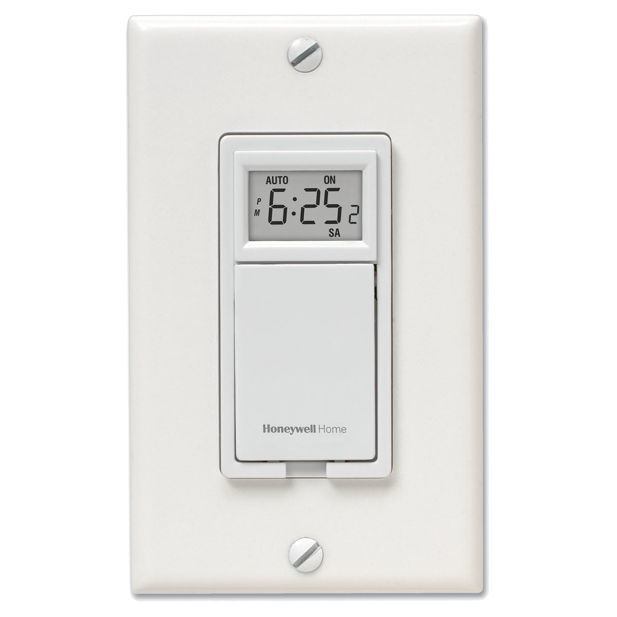 AO Smith RPLS730B1000 White 7-Day Programmable Light Switch Timer ï¿½ LED and CF Bulbs