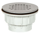 Sioux Chief 825-27P SOLVENT WELD SHOWER DRAIN WITH SNAPIN SS STRAINER.