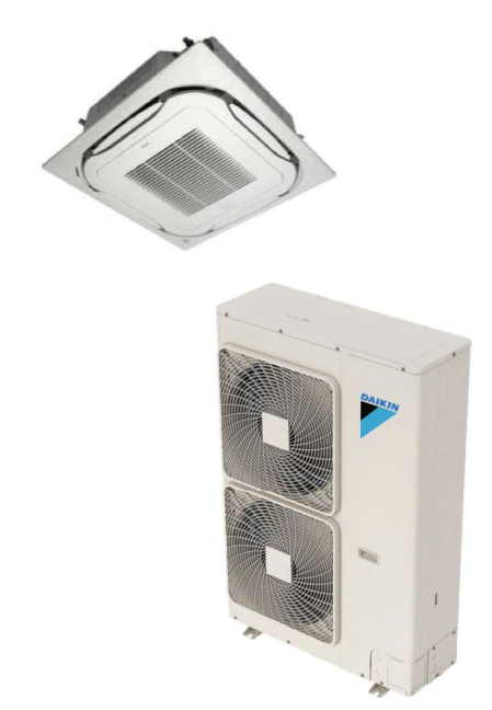 Daikin 48,000 BTU SkyAir Ceiling Cassette Ductless Mini-Split Heat Pump System - 17 SEER