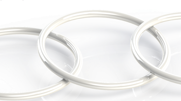 Teflon O-rings for 3/4"-16 rotolock connection valves (6/pk)