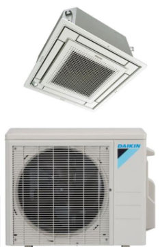 Daikin 18,000 BTU Vista Ceiling Cassette Ductless Mini-Split Heat Pump System - 19.3 SEER