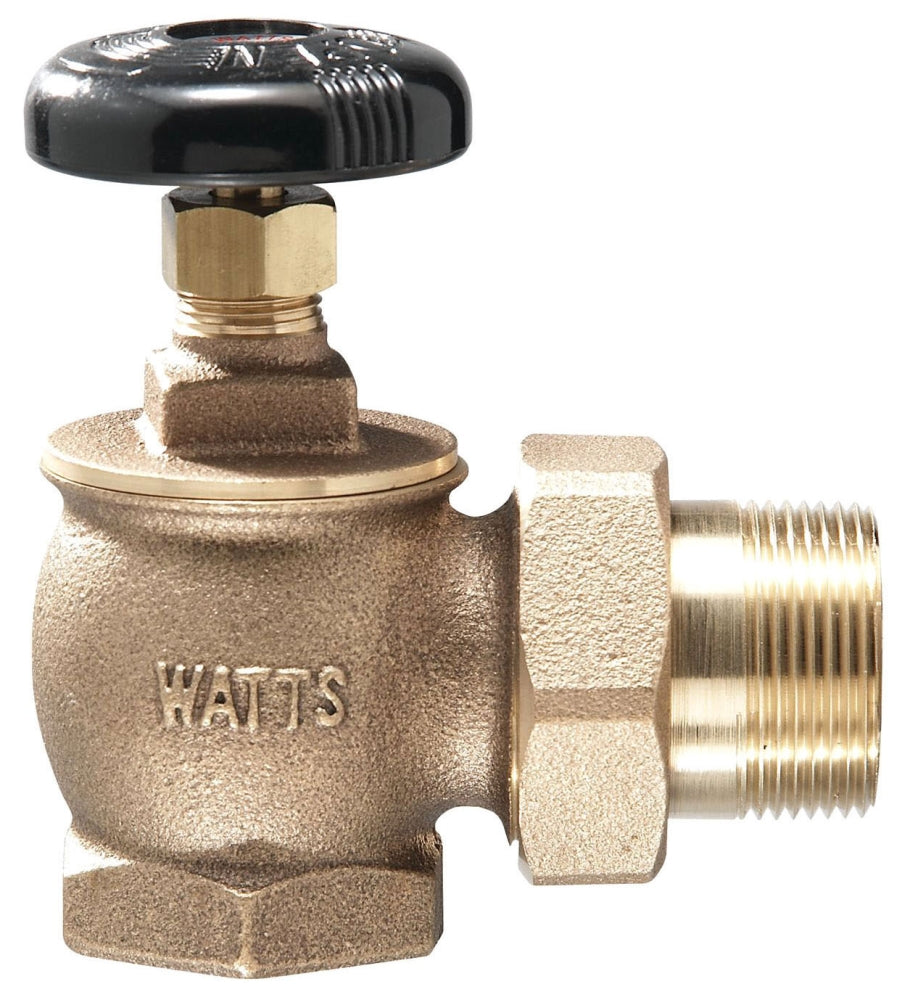 Watts 0067451 RA-1-AP34 STEAM RADIATOR ANGLE VALVE 34 BRONZE