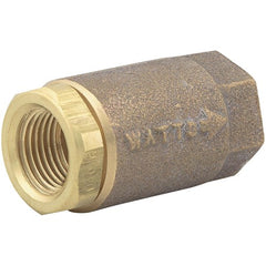 Watts 0555176 LF600 3/4 LF 3/4 IN LEAD FREE BRASS SILENT CHECK VALVE