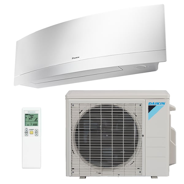 Daikin 9,000 BTU EMURA Ductless Heat Pump Air Conditioning System - 18 SEER