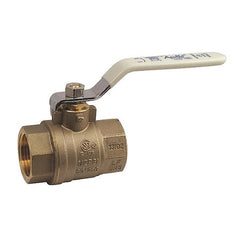 Aalberts Integrated Piping Systems 94ALF-108-01A Apollo Brass Ball Valve Inline, 2 FNPT